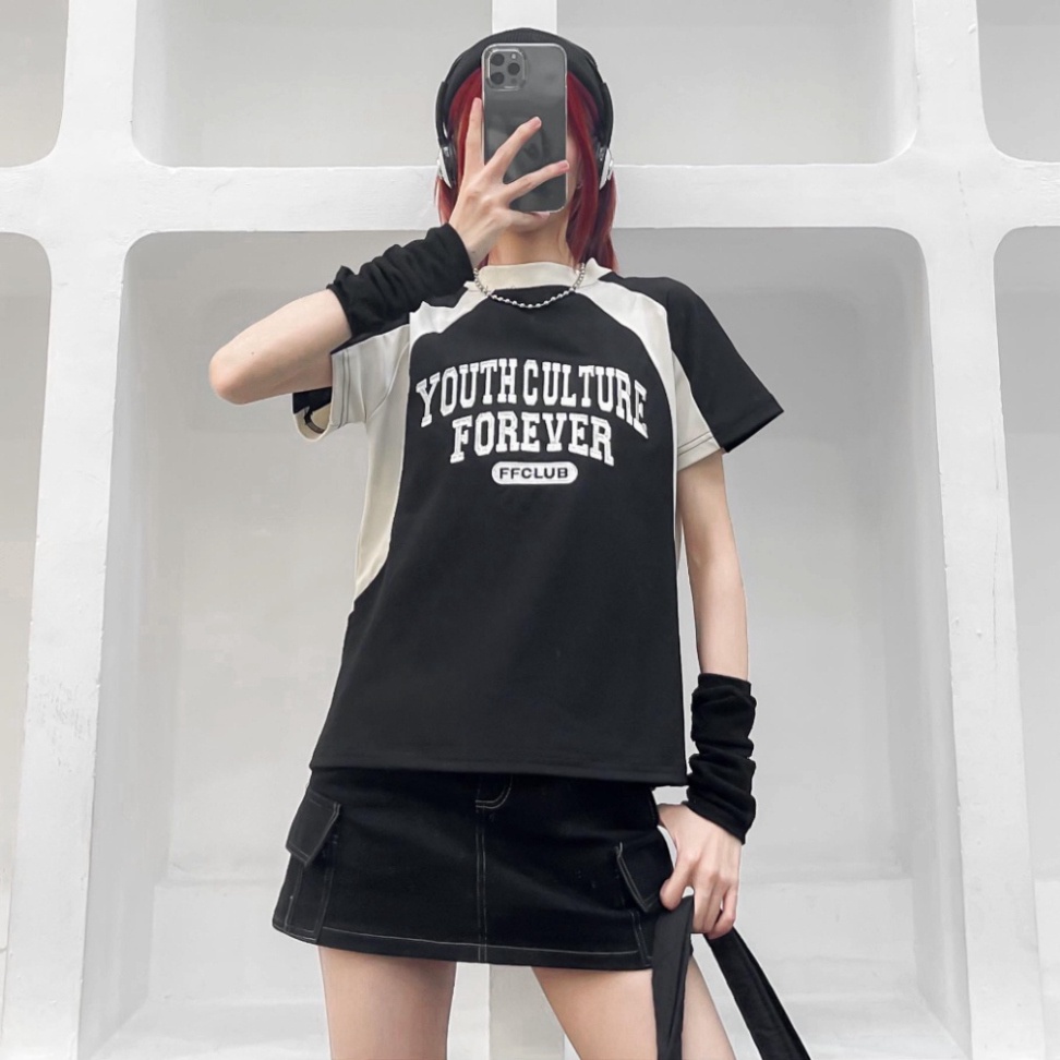 Áo thun Baby Tee YOUTH CULTURE tay ngắn Unisex hottend hiện tại, áo phông nữ phong cách thể tho Hàn Quốc AP10 | BigBuy360 - bigbuy360.vn