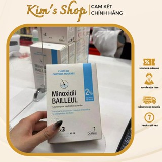 Thuốc Xịt Mọc Tóc, Giảm Hói Rụng Tóc Minoxidil 2% Và 5% Bailleul Pharmacie Pháp