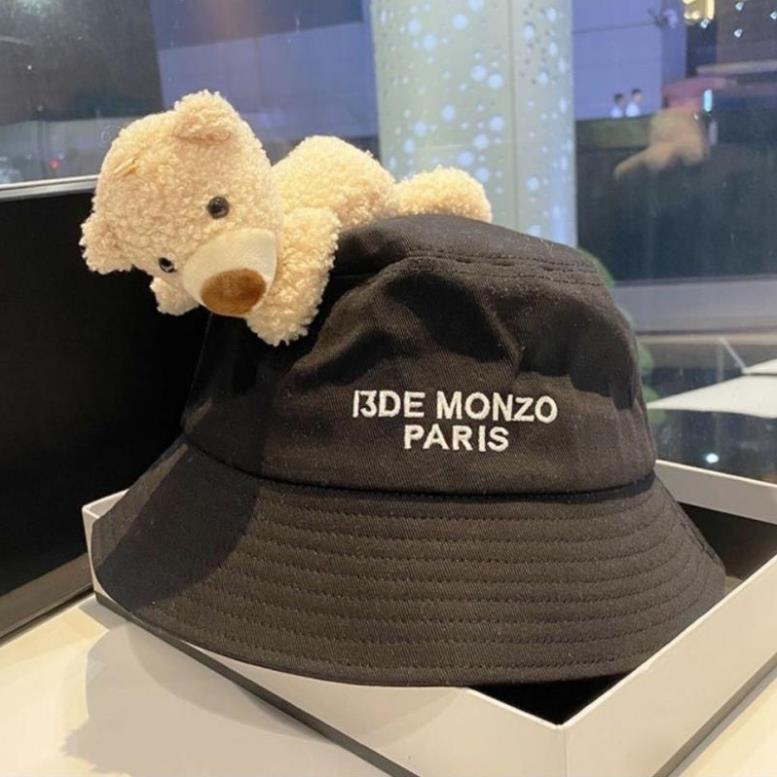 Mũ bucket thời trang, nón bucket kèm gấu sành điệu -VIP