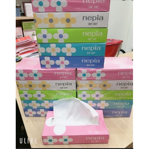 Set 5 hộp giấy ăn cao cấp 2 lớp Nepia, Scottie Nhật Bản - Nếp shop - Hàng nhật nội địa
