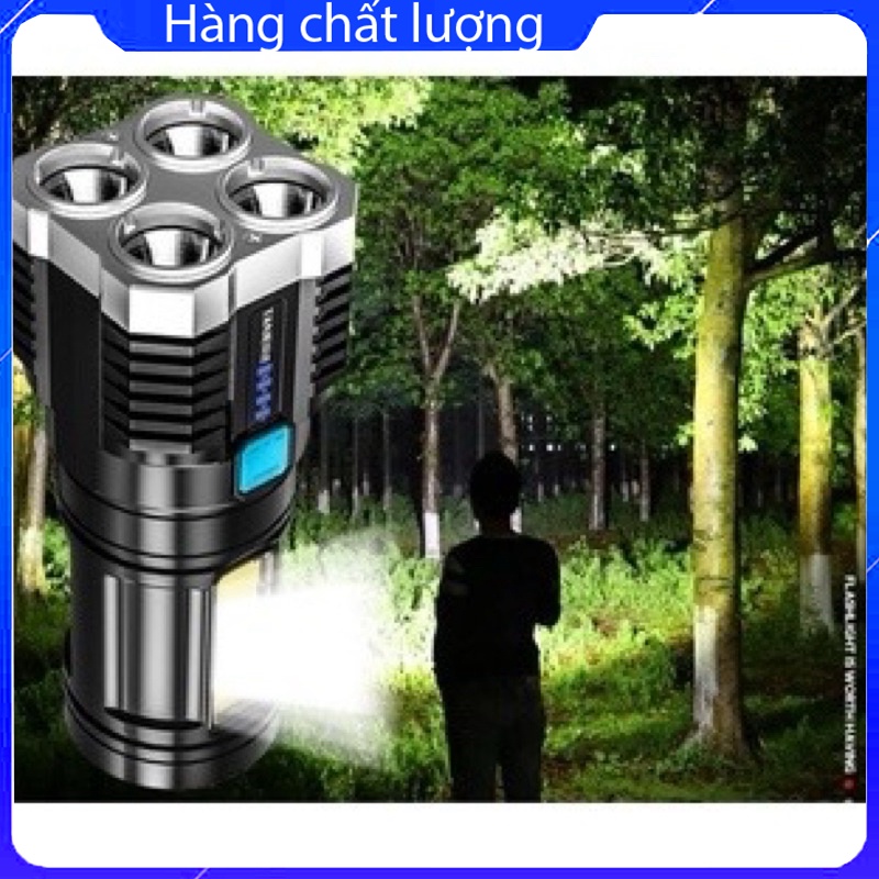 Đèn Pin Siêu Sáng Chiếu Xa Tiết Kiệm Điện, Đèn Pin Chống Nước Cao Cấp