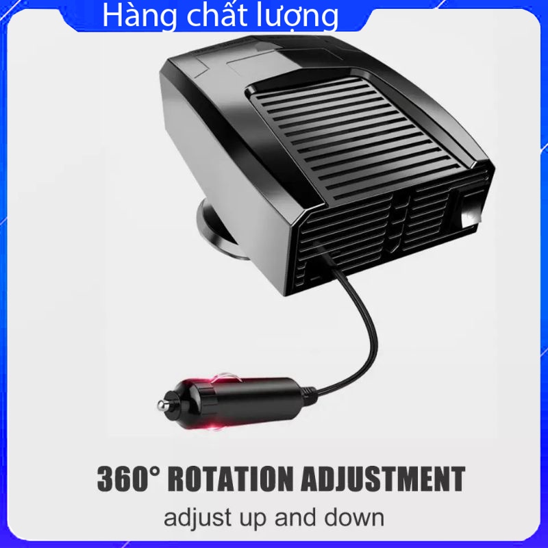 Sấy kính ô tô chống bám sương mờ kiêm sưởi ô tô - quạt sưởi ô tô giúp giữ ấm trong xe