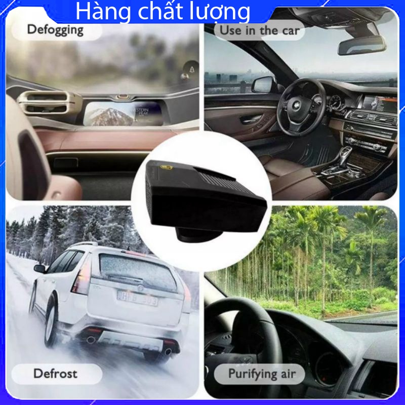 Sấy kính ô tô chống bám sương mờ kiêm sưởi ô tô - quạt sưởi ô tô giúp giữ ấm trong xe