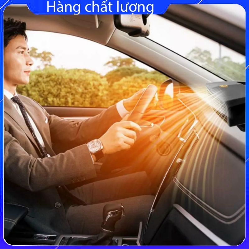 Sấy kính ô tô chống bám sương mờ kiêm sưởi ô tô - quạt sưởi ô tô giúp giữ ấm trong xe