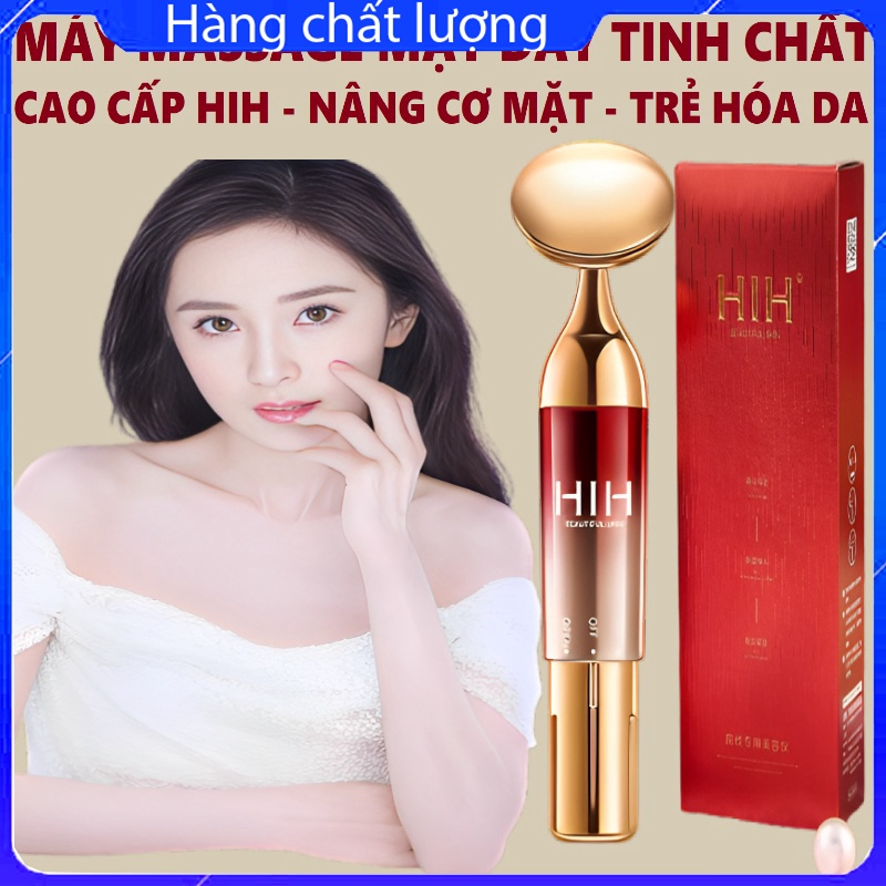 Máy Điện Di Đẩy Tinh Chất Massage Nâng Cơ Mặt Cao Cấp HIH, Máy Tẩy Trang, Máy massage mặt làm sáng da