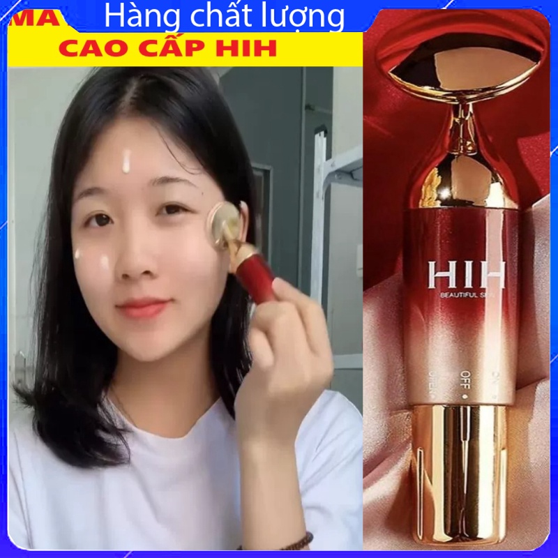 Máy Điện Di Đẩy Tinh Chất Massage Nâng Cơ Mặt Cao Cấp HIH, Máy Tẩy Trang, Máy massage mặt làm sáng da