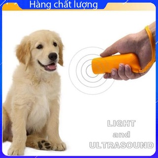 Thiết bị huấn luyện chó - thiết bị đuổi chó bằng sóng siêu âm có đèn led