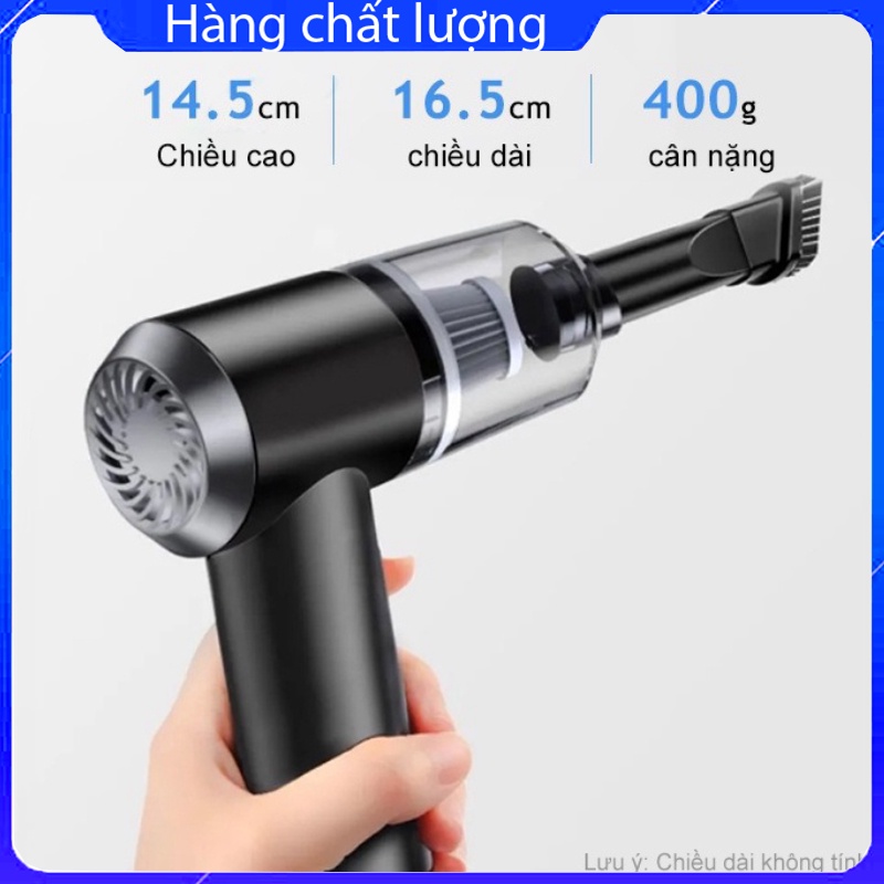Máy hút bụi cầm tay không dây - máy hút bụi ô tô  giường đa năng lực hút siêu mạnh 6000PA