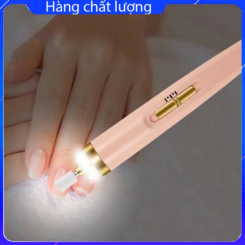 Máy Mài Móng Tay LED Đa Năng Có Thể Sạc Lại Bút Khoan Móng Tay, Dụng Cụ Làm Móng Điện