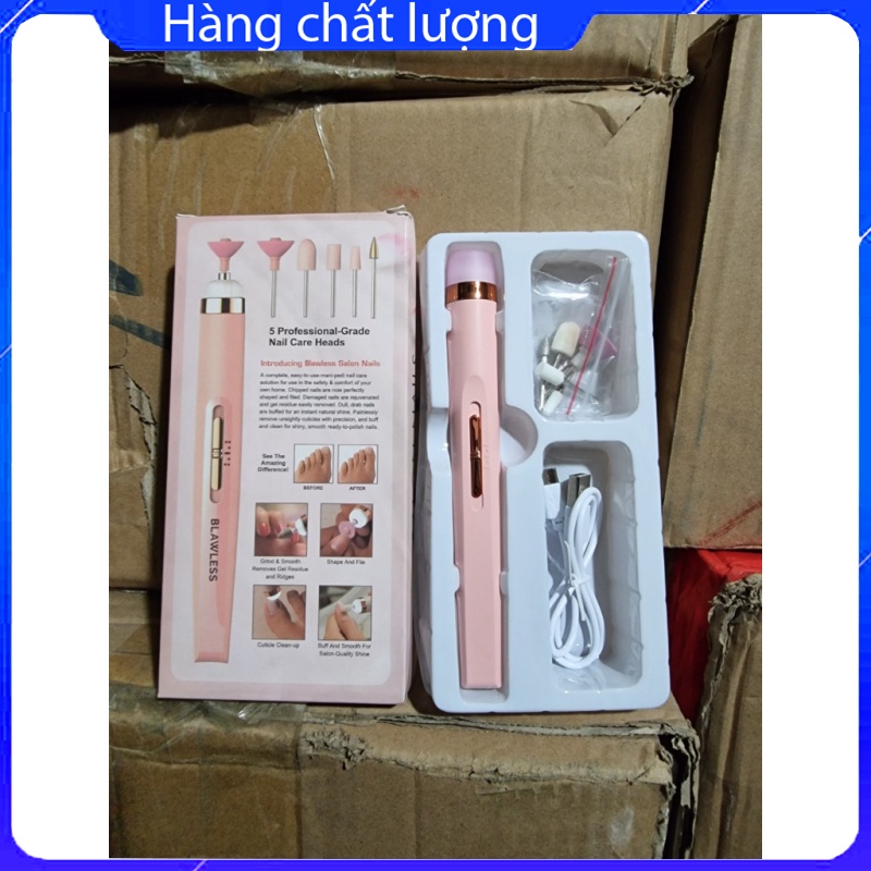 Máy Mài Móng Tay LED Đa Năng Có Thể Sạc Lại Bút Khoan Móng Tay, Dụng Cụ Làm Móng Điện