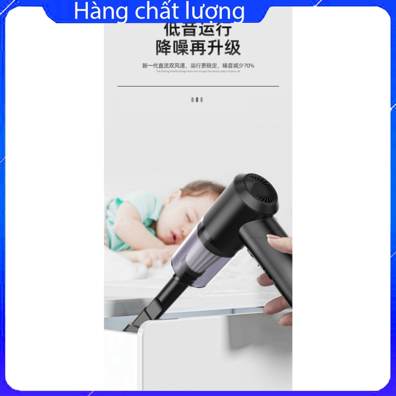 Máy hút bụi mini cầm tay không dây- máy hút bụi Chính hãng G-Duck Kids gấp gọn