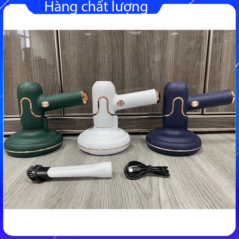 Máy hút bụi mini 2in1 kiêm máy hút bụi giường nệm tia UV mini cầm tay công suất 120w