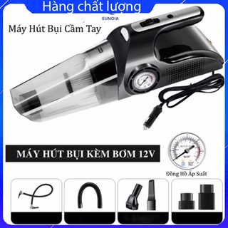 Máy hút bụi ô tô - Máy hút bụi kèm bơm lốp 4 in 1