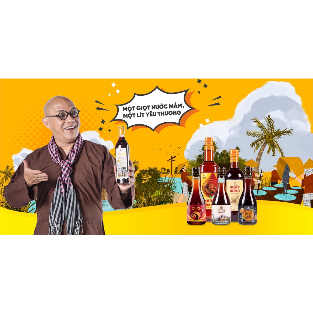 Nước Mắm 2 Độ Đạm Can 5 Lít