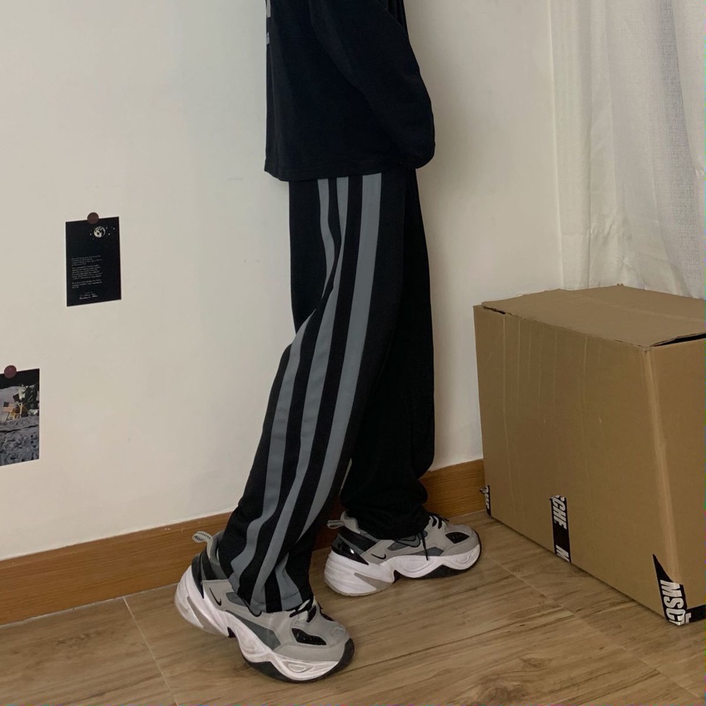 Jiashucheng Quần Dài Lưng Cao Ống Rộng Thời Trang Xuân Hè Cho Nữ Sinh