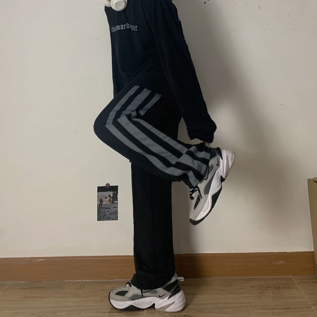 Jiashucheng Quần Dài Lưng Cao Ống Rộng Thời Trang Xuân Hè Cho Nữ Sinh