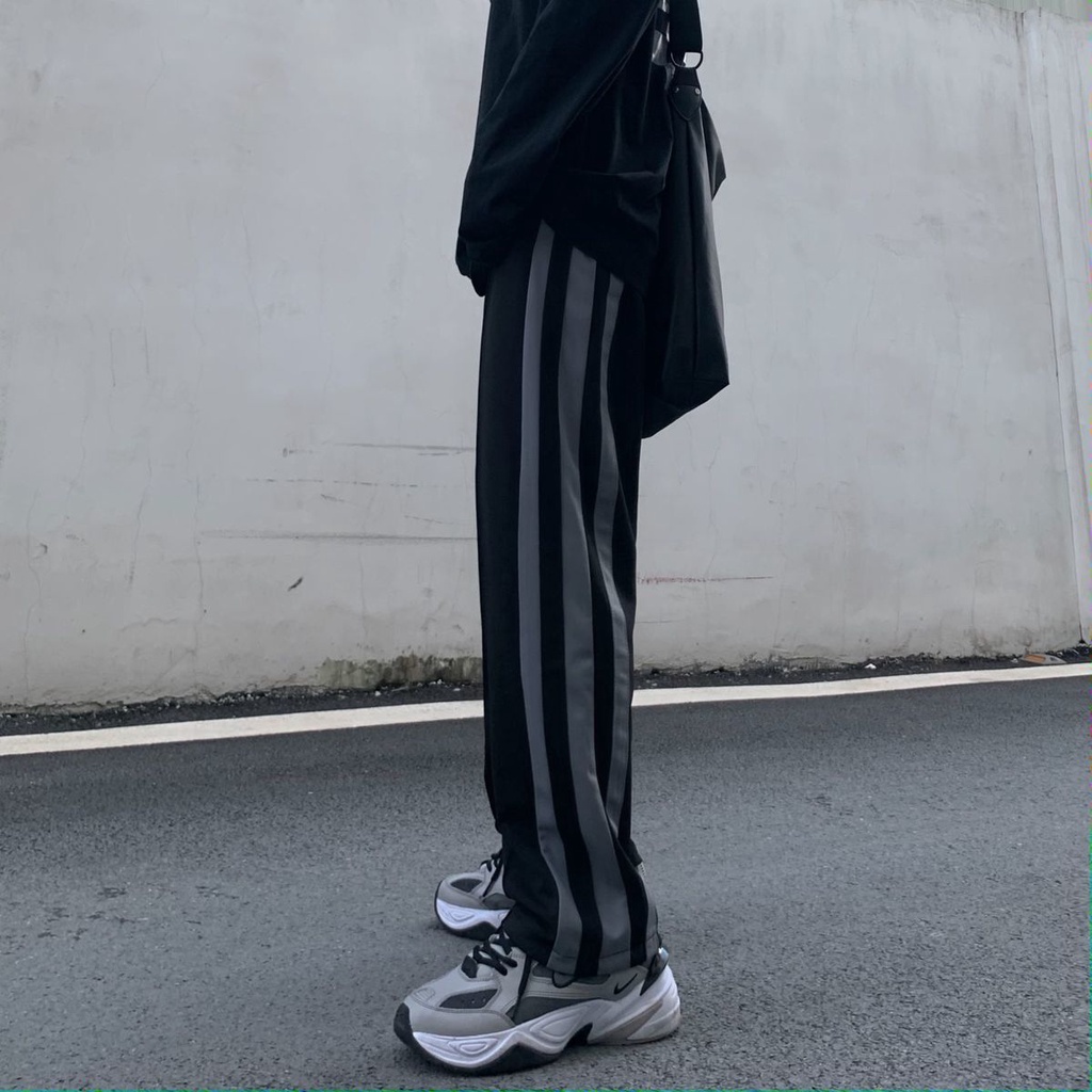 Jiashucheng Quần Dài Lưng Cao Ống Rộng Thời Trang Xuân Hè Cho Nữ Sinh