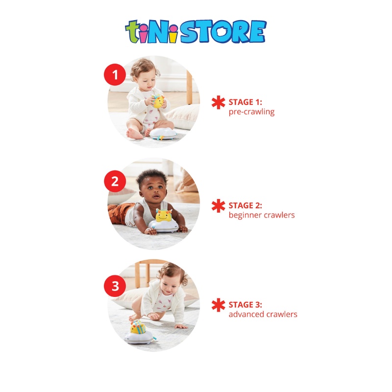 tiNiStore-Đồ chơi cho bé tập bò hình ong Skip Hop 303108