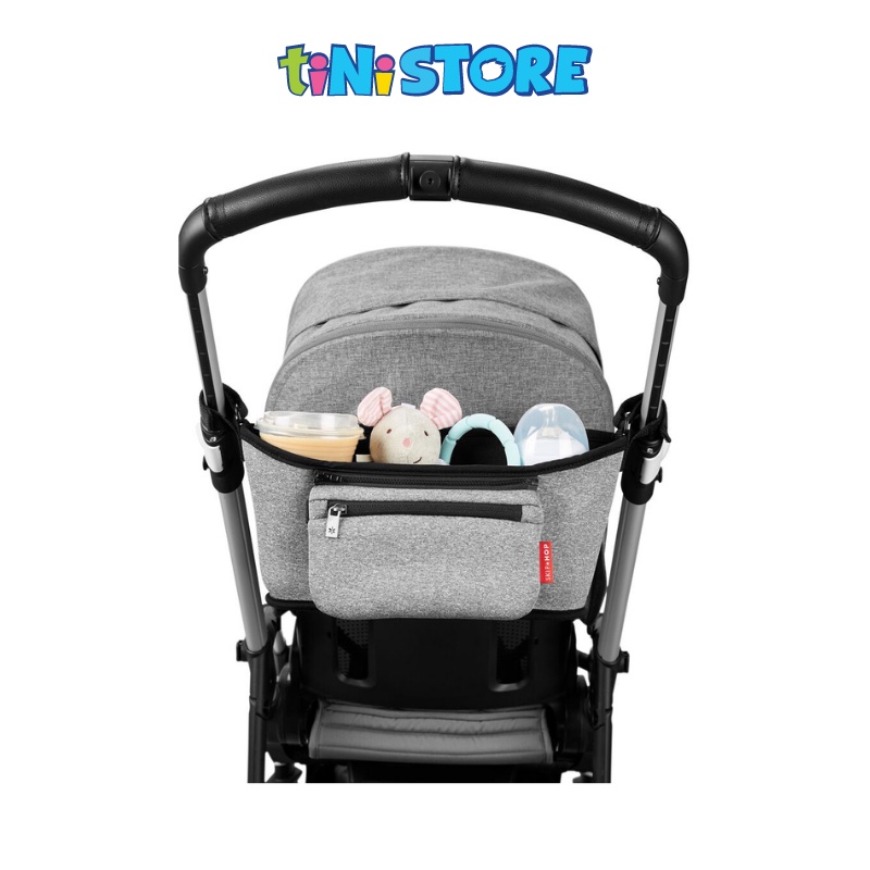 tiNiStore-Túi treo xe đẩy tiện dụng màu xám Skip Hop 400301