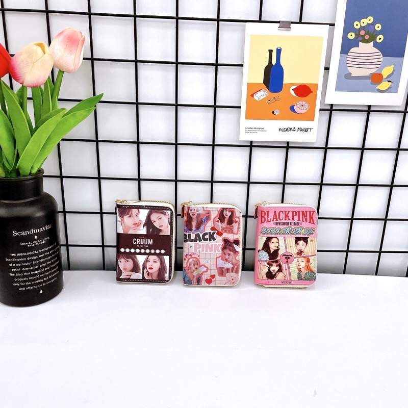 Ví mini nhiều ngăn hình Blackpink