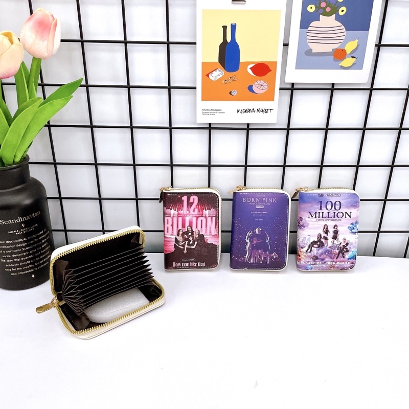 Ví mini nhiều ngăn hình Blackpink