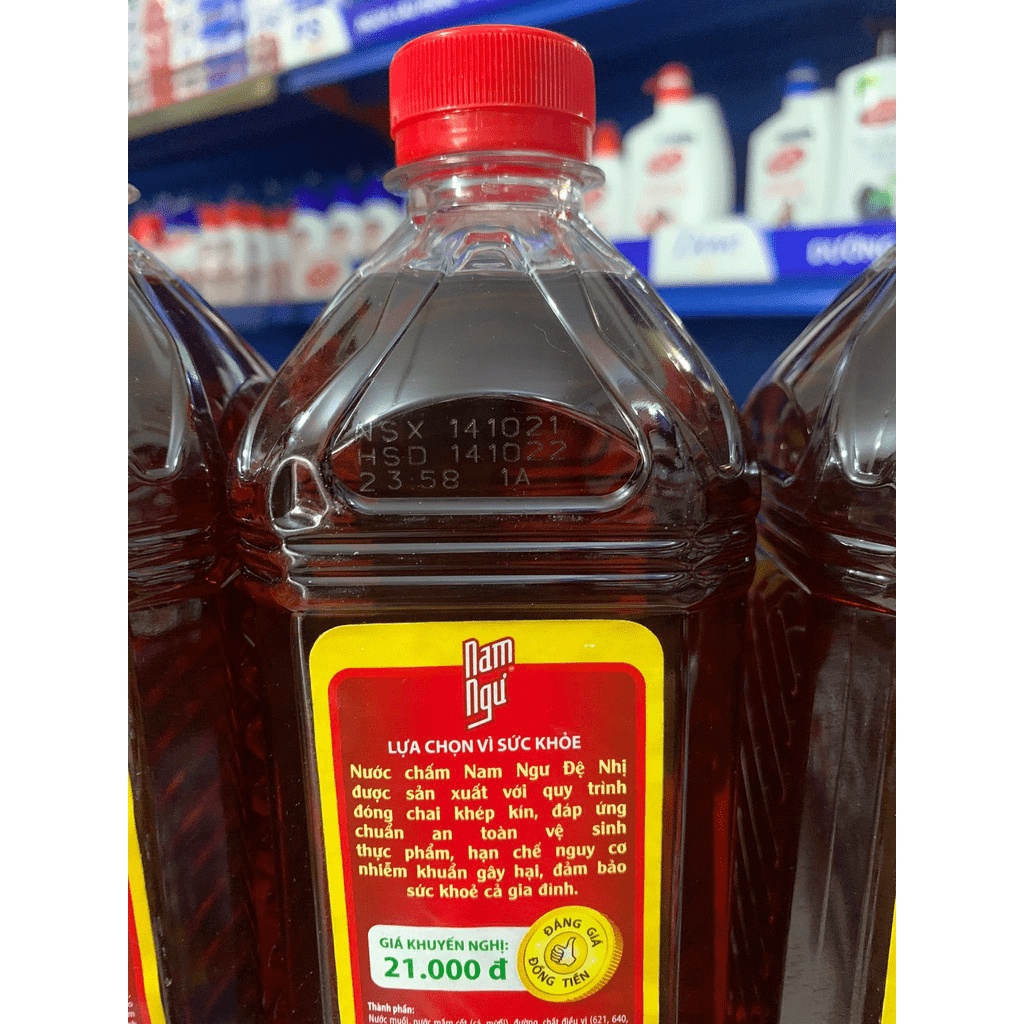 Nước mắm Nam Ngư đệ nhị chai 900ml