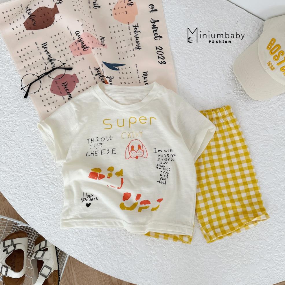 Sale các set bộ đồ cho bé trai, bé gái size 120, flashsale quần áo trẻ em mùa hè/thu/đông Miniumbaby