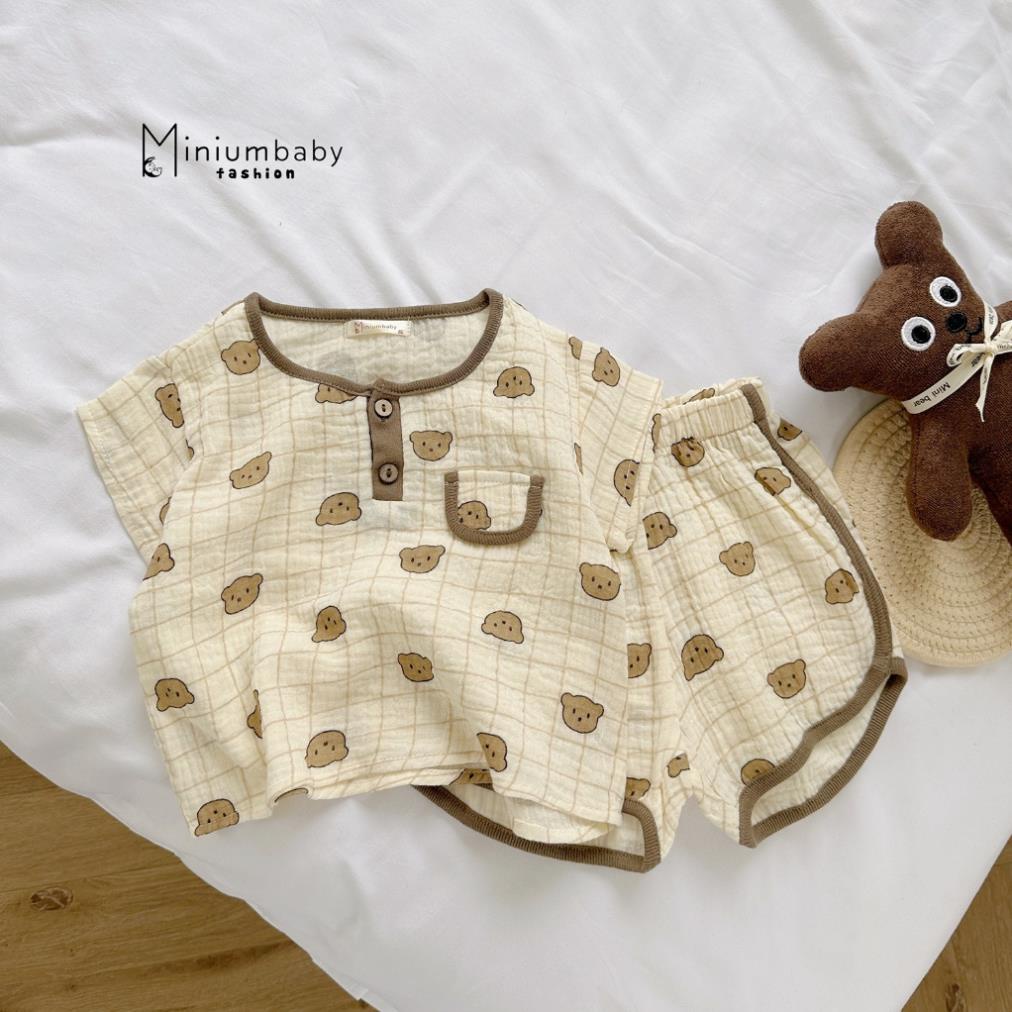 Sale các set bộ đồ cho bé trai, bé gái size 80, dưới 1 tuổi, 9-12kg quần áo trẻ em mùa hè/thu/đông Miniumbaby