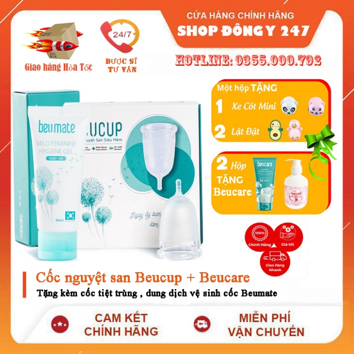 Cốc nguyệt san Beucup Chính hãng