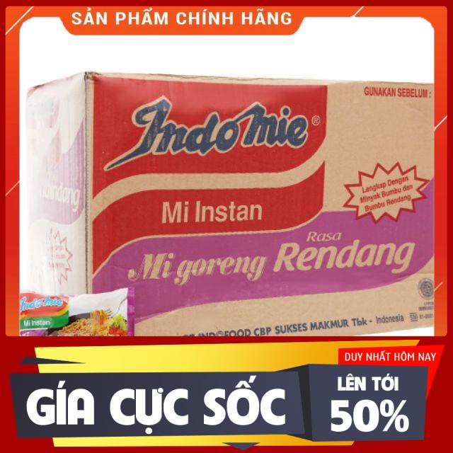 Mì xào khô Goreng Indomie 1 thùng 20 gói