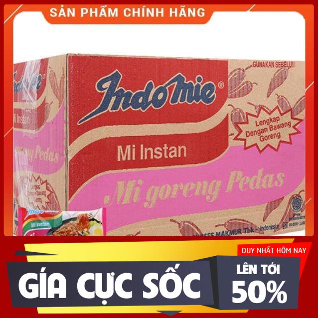 Mì xào khô Goreng Indomie 1 thùng 20 gói