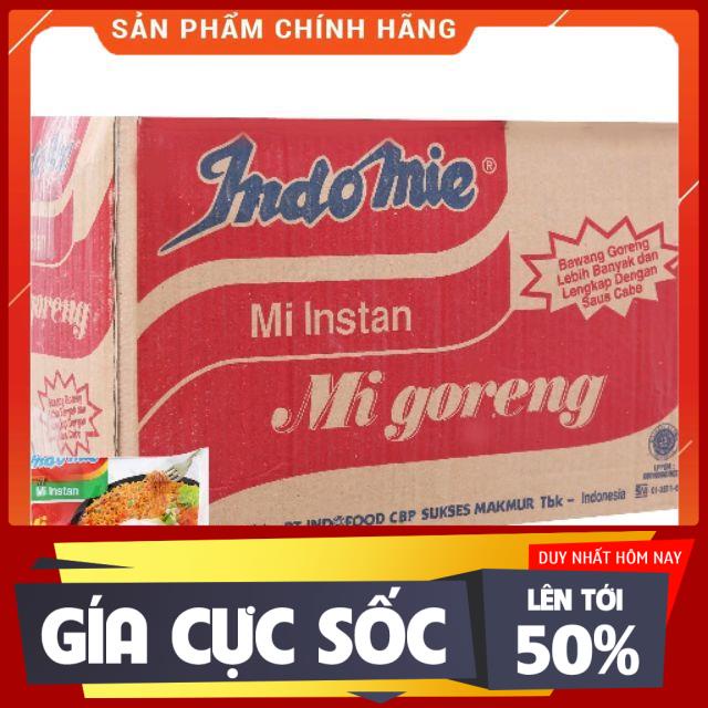 Mì xào khô Goreng Indomie 1 thùng 20 gói
