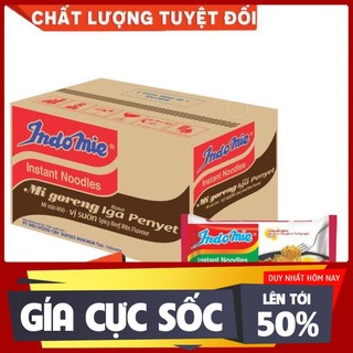 Thùng 40 gói mì goreng rasa iga penyet indo mie vị sườn 80g/gói