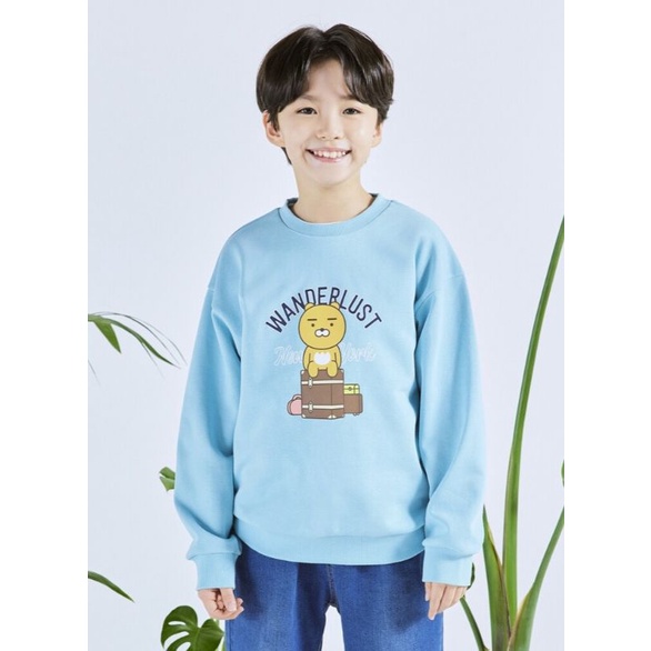Áo nỉ da cá xuất Hàn Topten x Kakao Friends dư xịn lẻ size