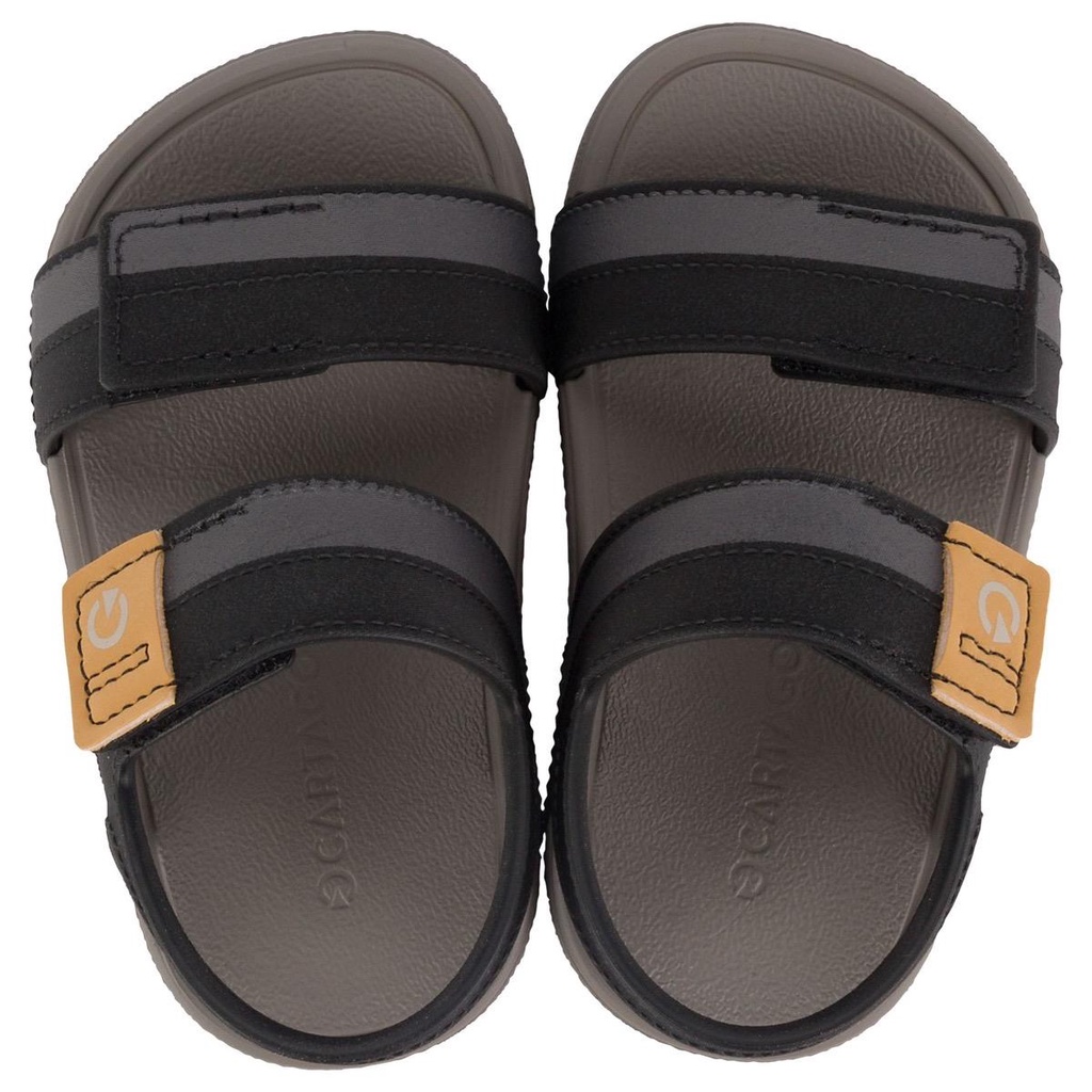 Sandal quai ngang bé trai hiệu Cartago màu grey