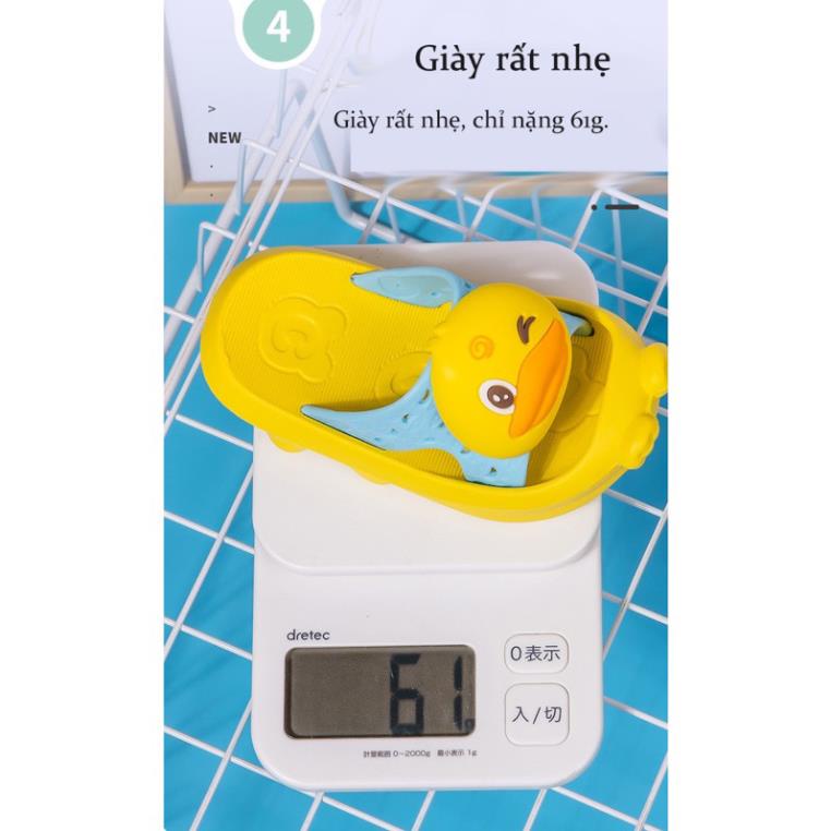Dép lê siêu mềm, dễ thương chống trơn trượt cho bé