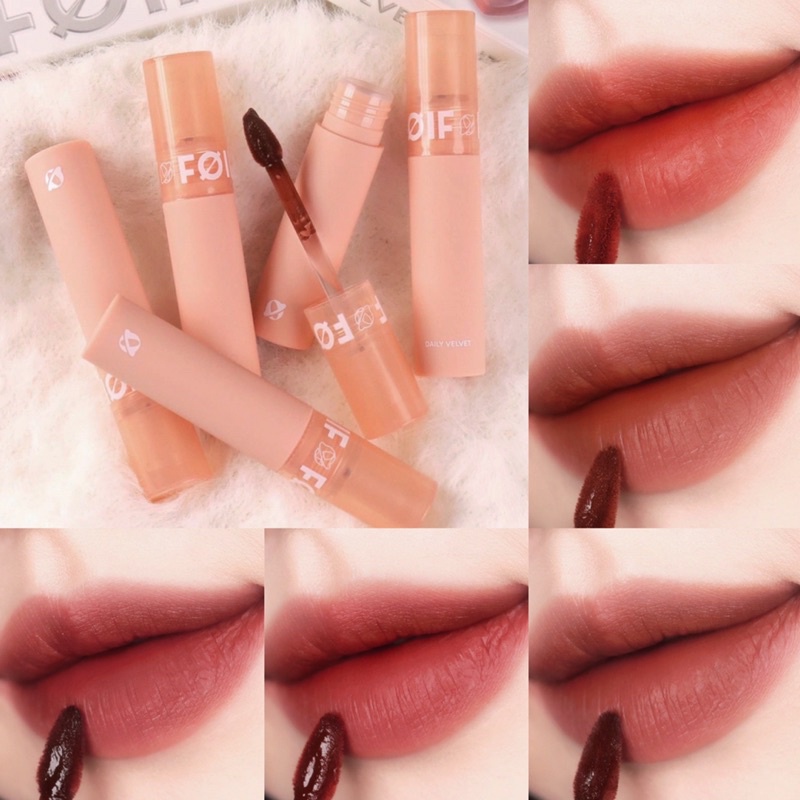 Son kem lì lâu trôi Foif Daily Velvet Tint