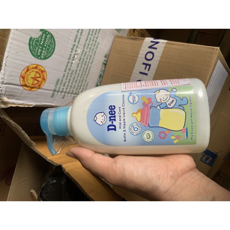 Nước rửa bình sữa dnee chai trắng 500ml/chai xanh 620ml