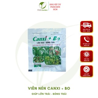 CANXI BO hạn chế rụng hoa trái non, Chống nứt trái - Phân bón siêu canxi Bo