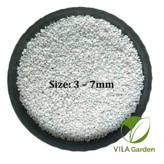Đá Perlite - Đá Trân Châu Trồng Cây, Trang Trí, Size 3 - 7mm (Gói 100gr)