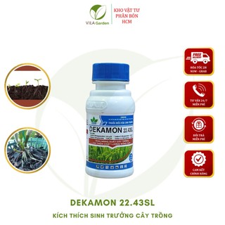 Phân bón lá DEKAMON 22.43SL chai 100ml, phân bón lá kích thích sinh trưởng