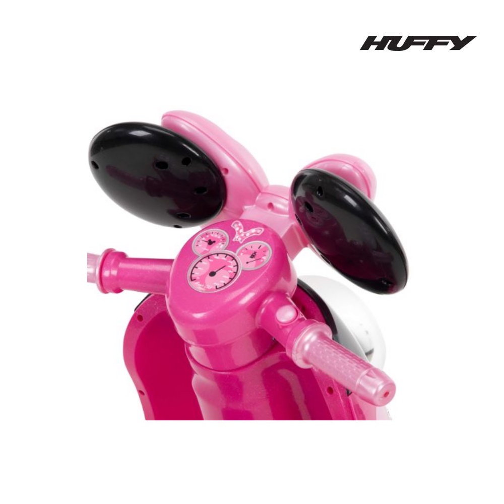 tiNiStore-Đồ chơi xe máy điện có đèn Disney Minnie màu hồng 17019