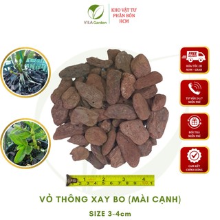 Vỏ Thông Xay Bo size 3-4cm (Túi 1kg)