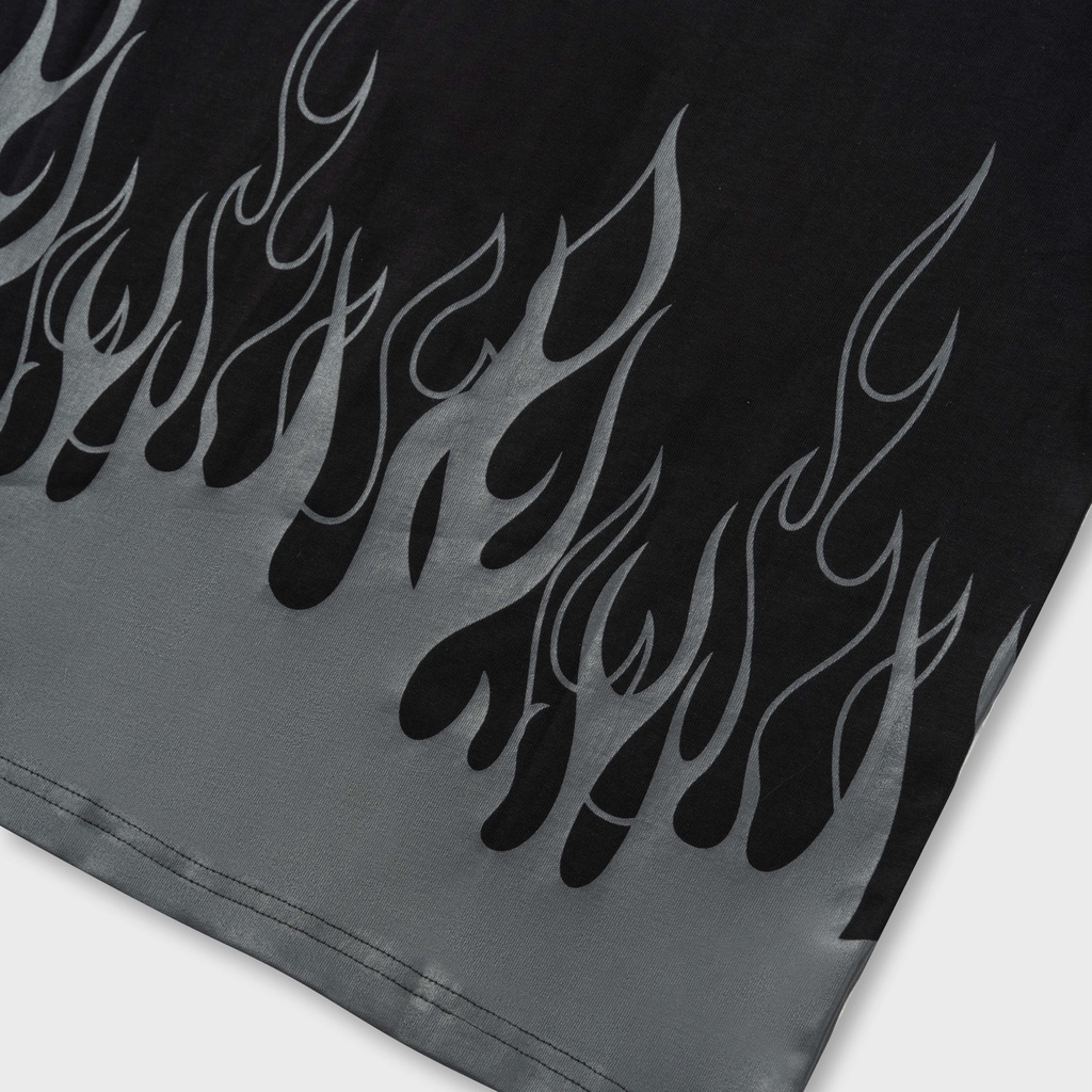 Áo Thun Nam Burlon Hoạ Tiết Siêu Đẹp - Áo Phông Nam Burlon Cánh Chim Cao Cấp