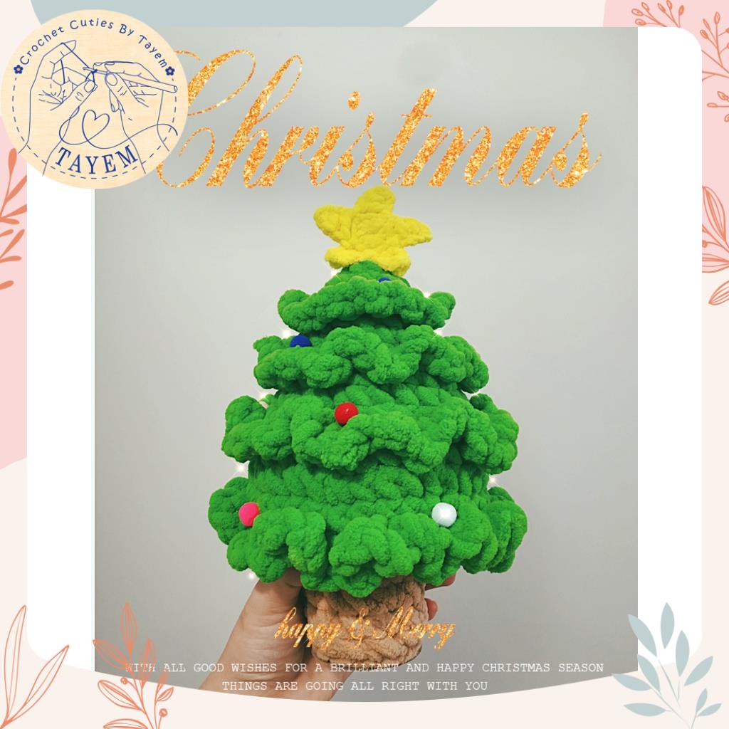 Cây Thông Noel Bằng Len | Cây Thông Len Handmade