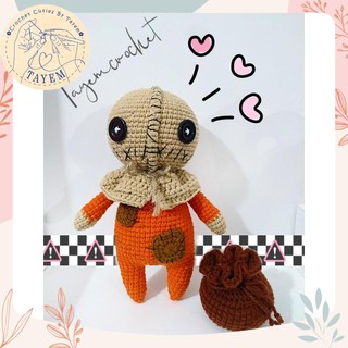 Búp Bê Sam Trick'r reat Halloween Bằng Len| Búp Bê Len Handmade
