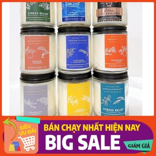 Nến thơm 1 bấc Bath & body works - Aromatherapy - nến dòng thư giãn