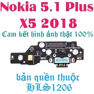 Cụm chân sạc Nokia X5 / Nokia 5.1 Plus chính hãng Original