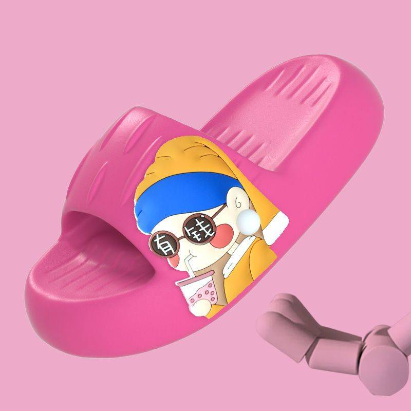 Dép Đế Dày Chống Trượt Thời Trang Mùa Hè Dễ Thương Dành Cho Nữ