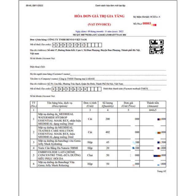 Mặt nạ Banobagi dưỡng ẩm, bổ sung Vitamin Vita Genic Jelly Mask các loại  30g - VK.cosmetic